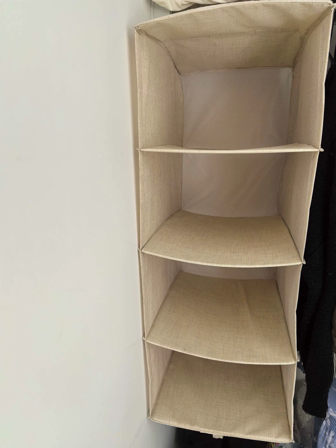 Hanging Closet Organizer with 4 Shelves