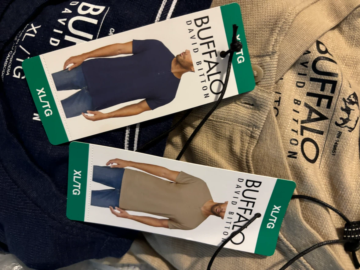 Buffalo David Bitton Men's Henleys (2 Pack) - XL - photo 2