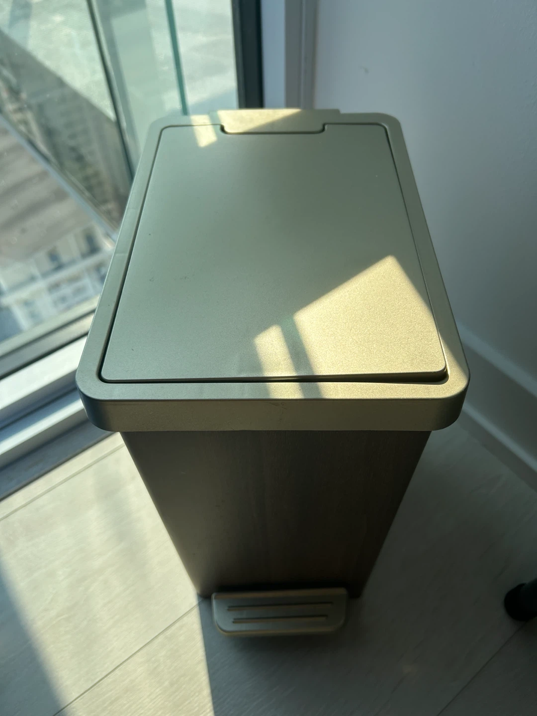 Rectangular Step Trash Can