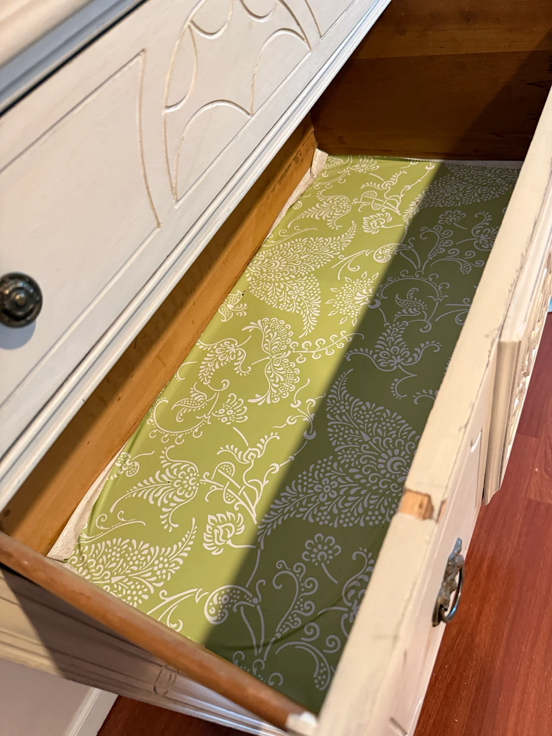 Vintage 4-Drawer Dresser - Off-White - photo 5