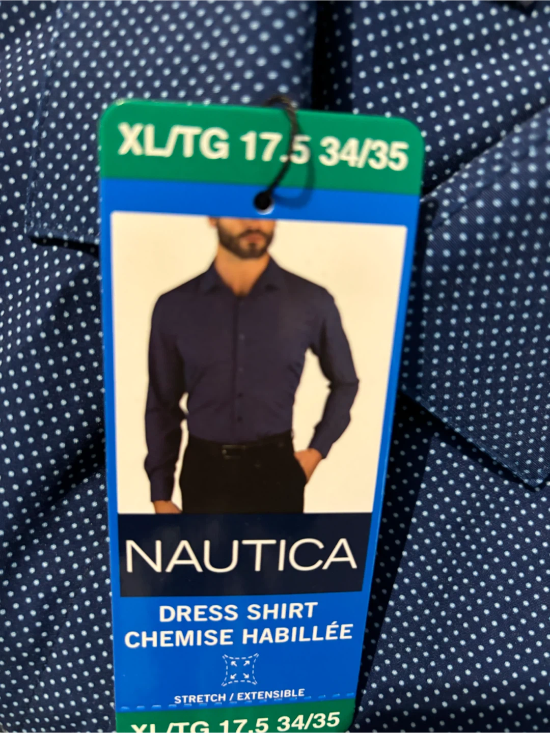Nautica & Kirkland Men's Dress Shirt XL/TG 17.5 34/35 - photo 2
