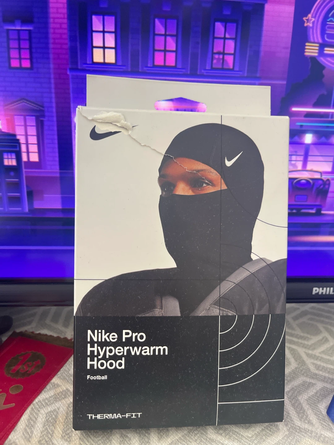 Nike Pro Hyperwarm Hood - Football