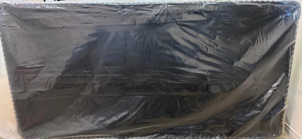 Single Grey Box Spring