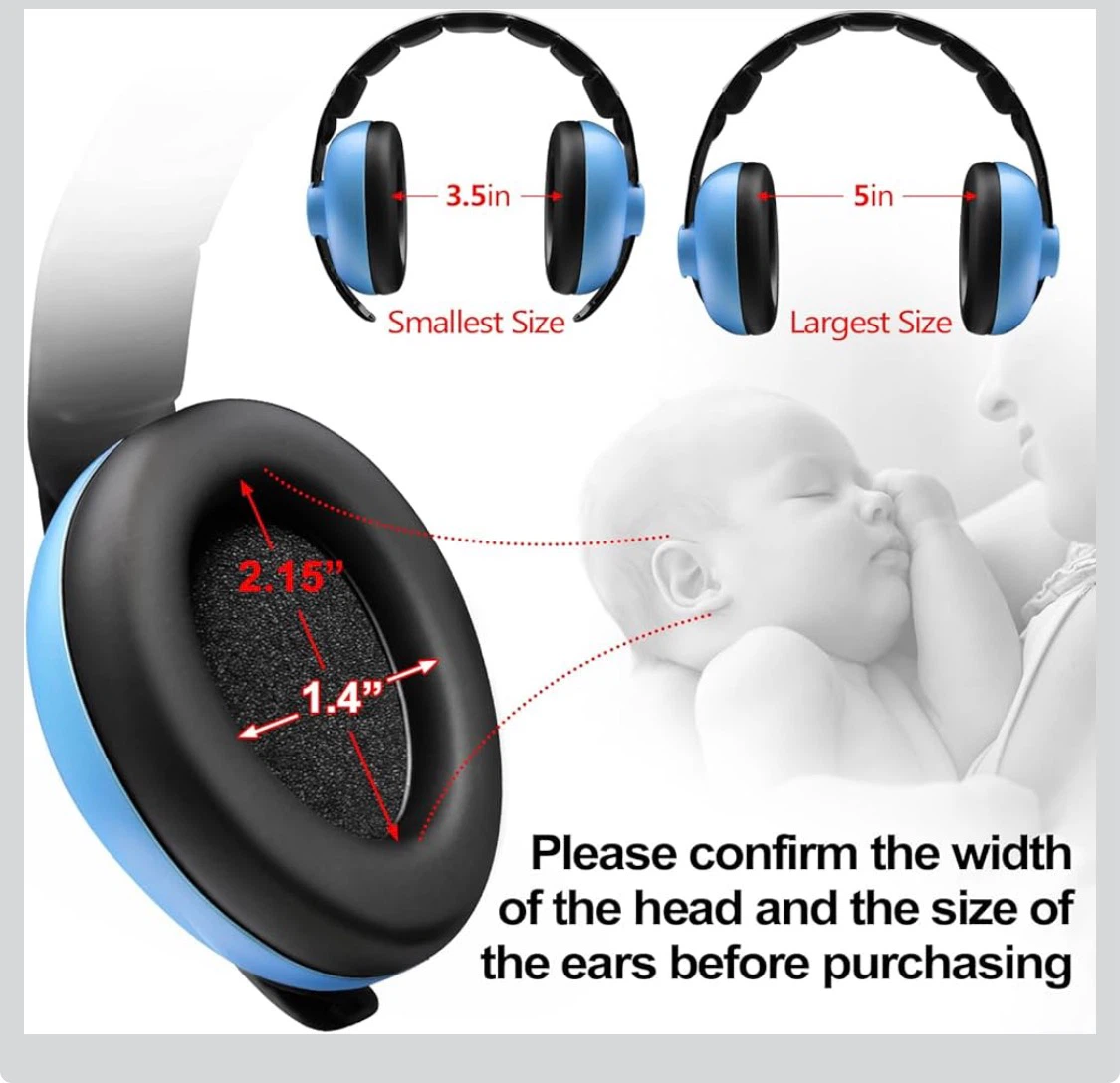 Baby Noise Cancelling Headphones - Blue - photo 4