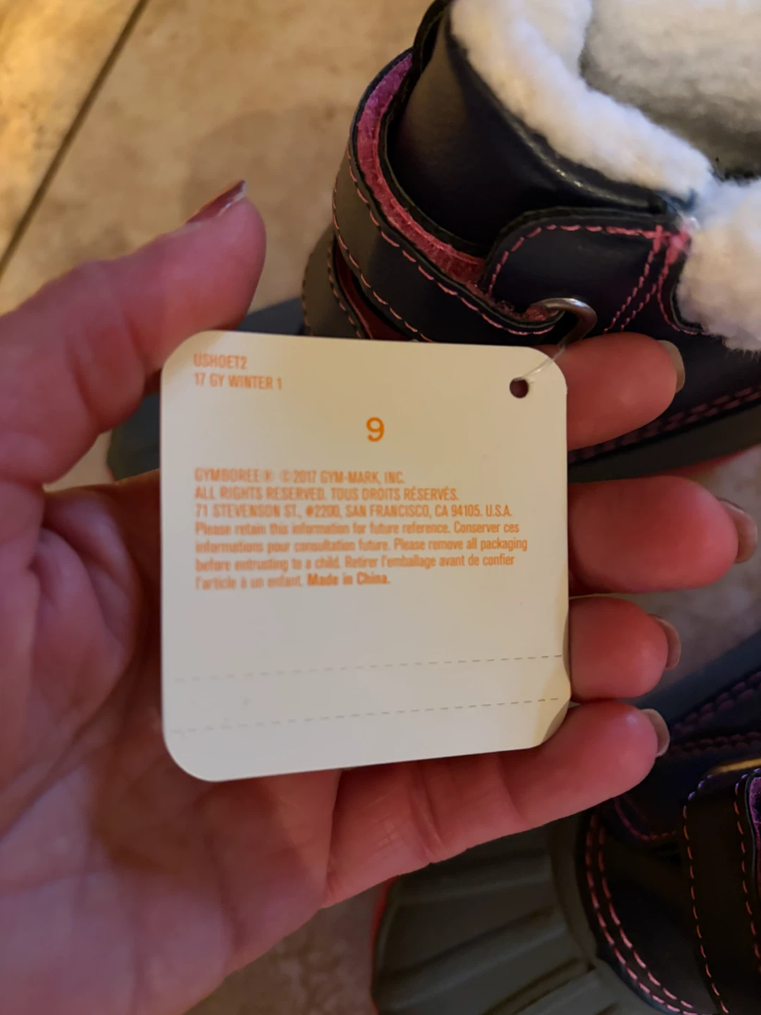 Gymboree Girls Size 9 Winter Boots - photo 3