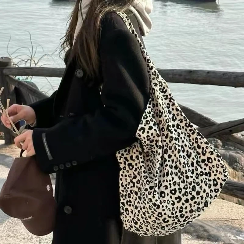 New Leopard Print Tote Bag