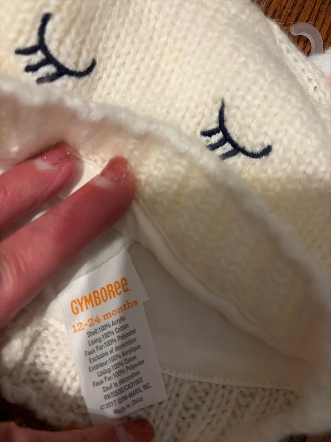 New Gymboree Baby Bunny Hat - photo 2