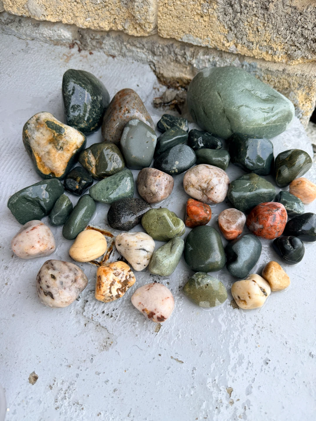 Assorted Smooth River Stones - photo 3