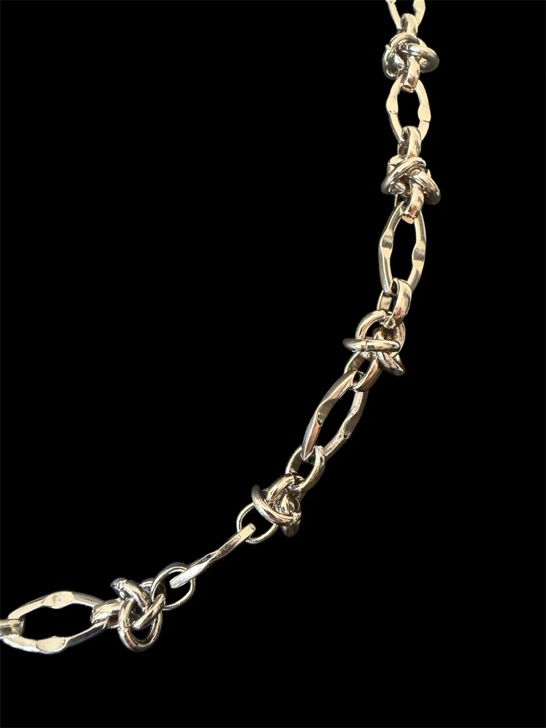 Silver Tone Chain Necklace - photo 2