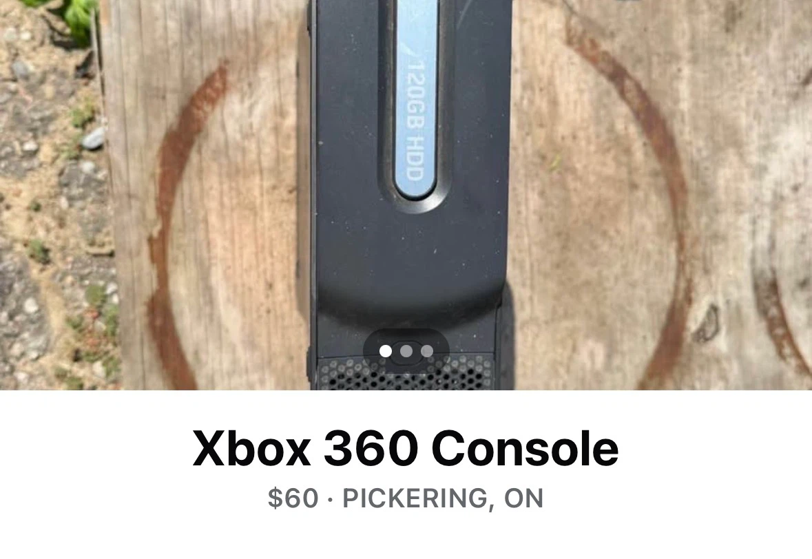 Xbox 360 Console with 120GB HDD