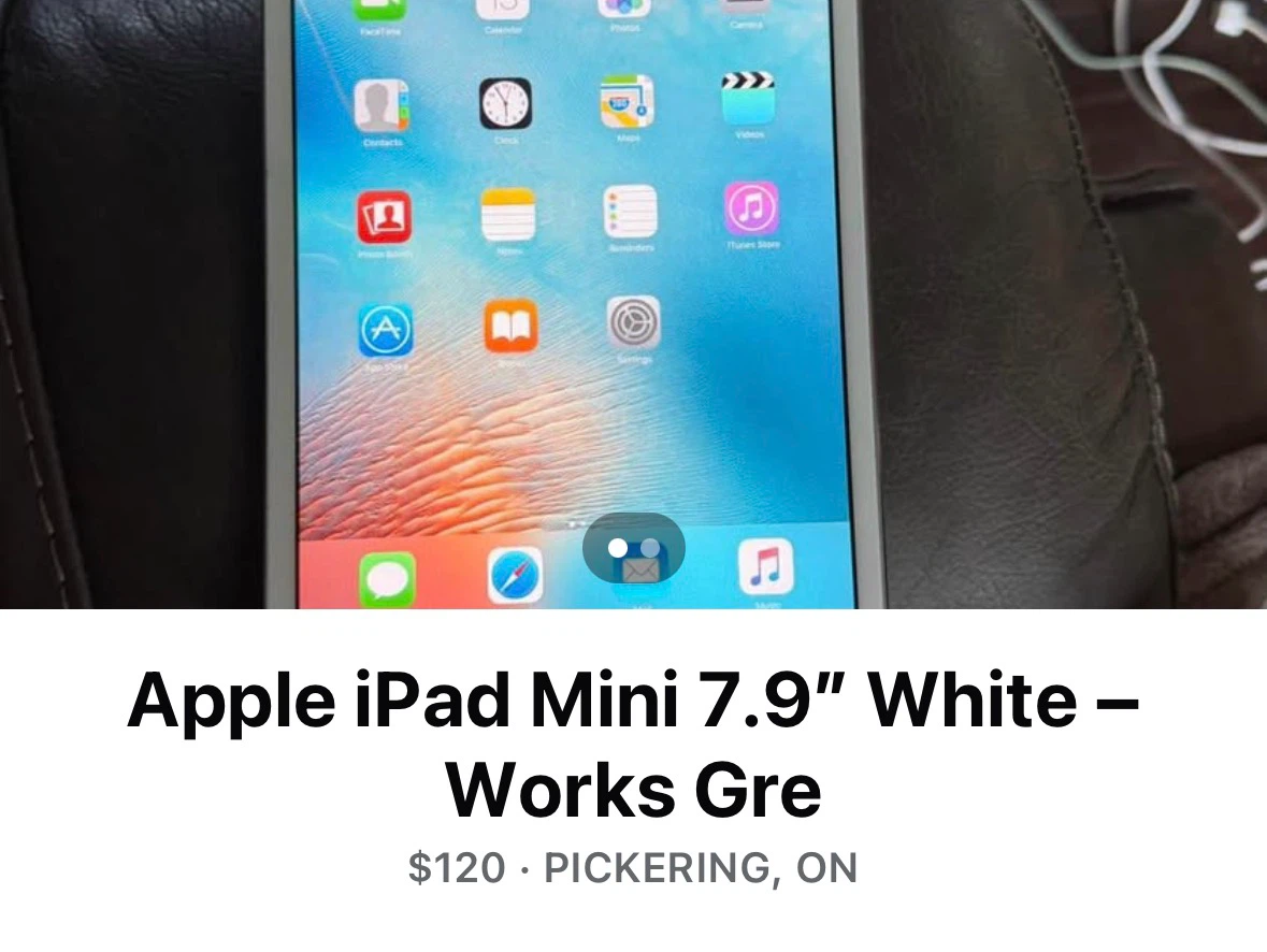 Apple iPad Mini 7.9" White