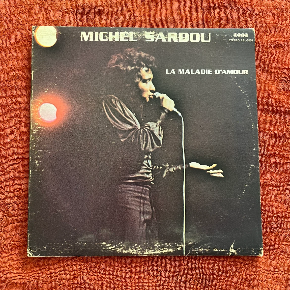 Michel Sardou La Maladie D'Amour Vinyl Record