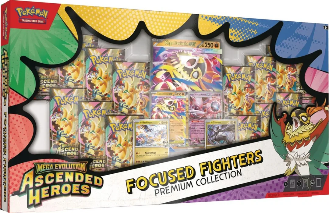 Ascended Heroes Focused Fighters Premium Collection