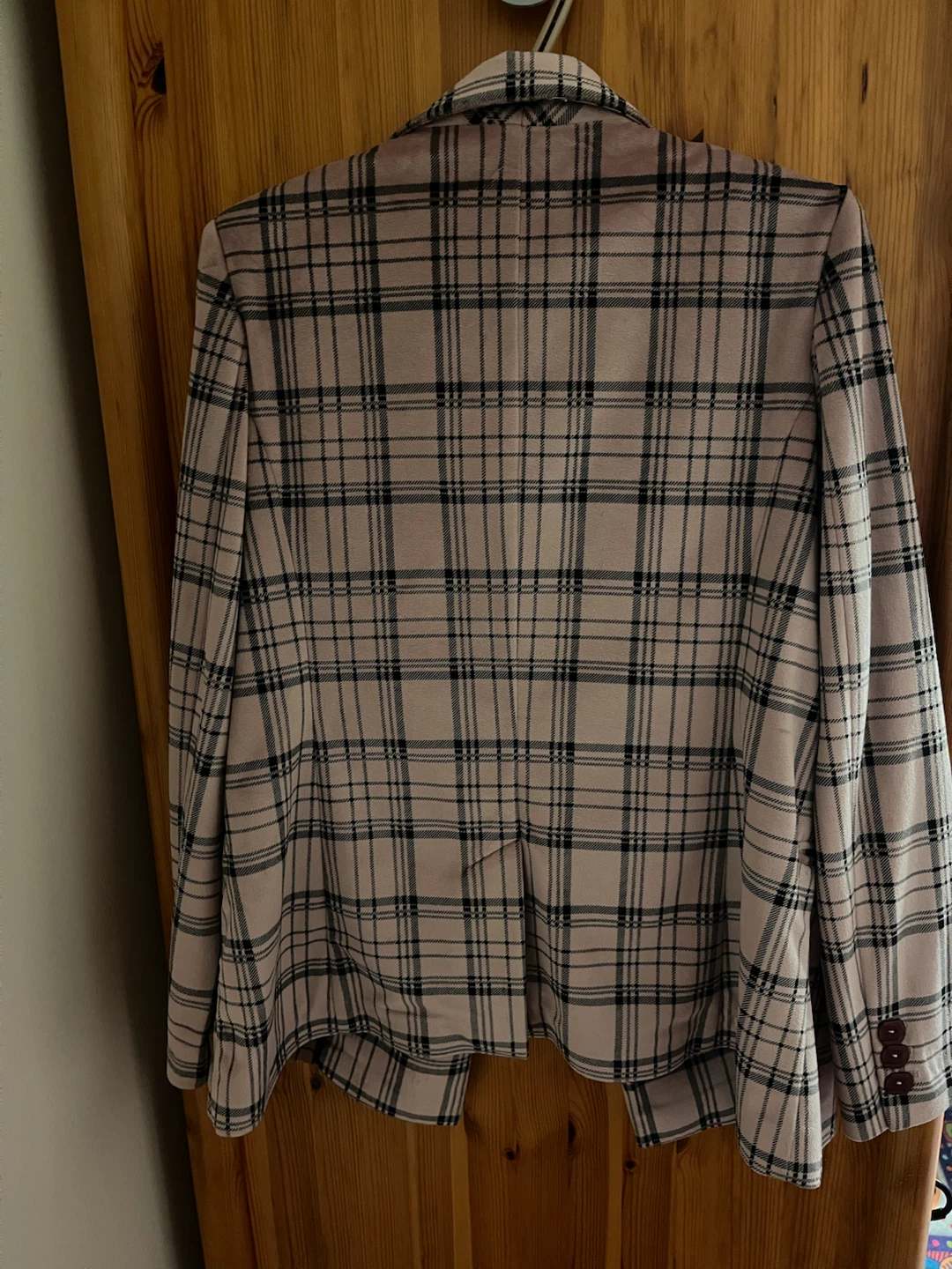 MEXX Plaid Double-Breasted Blazer - photo 2