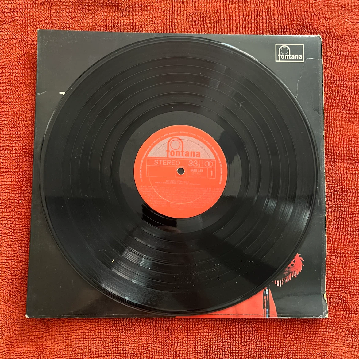 Nana Mouskouri British Concert Vinyl Record - photo 3
