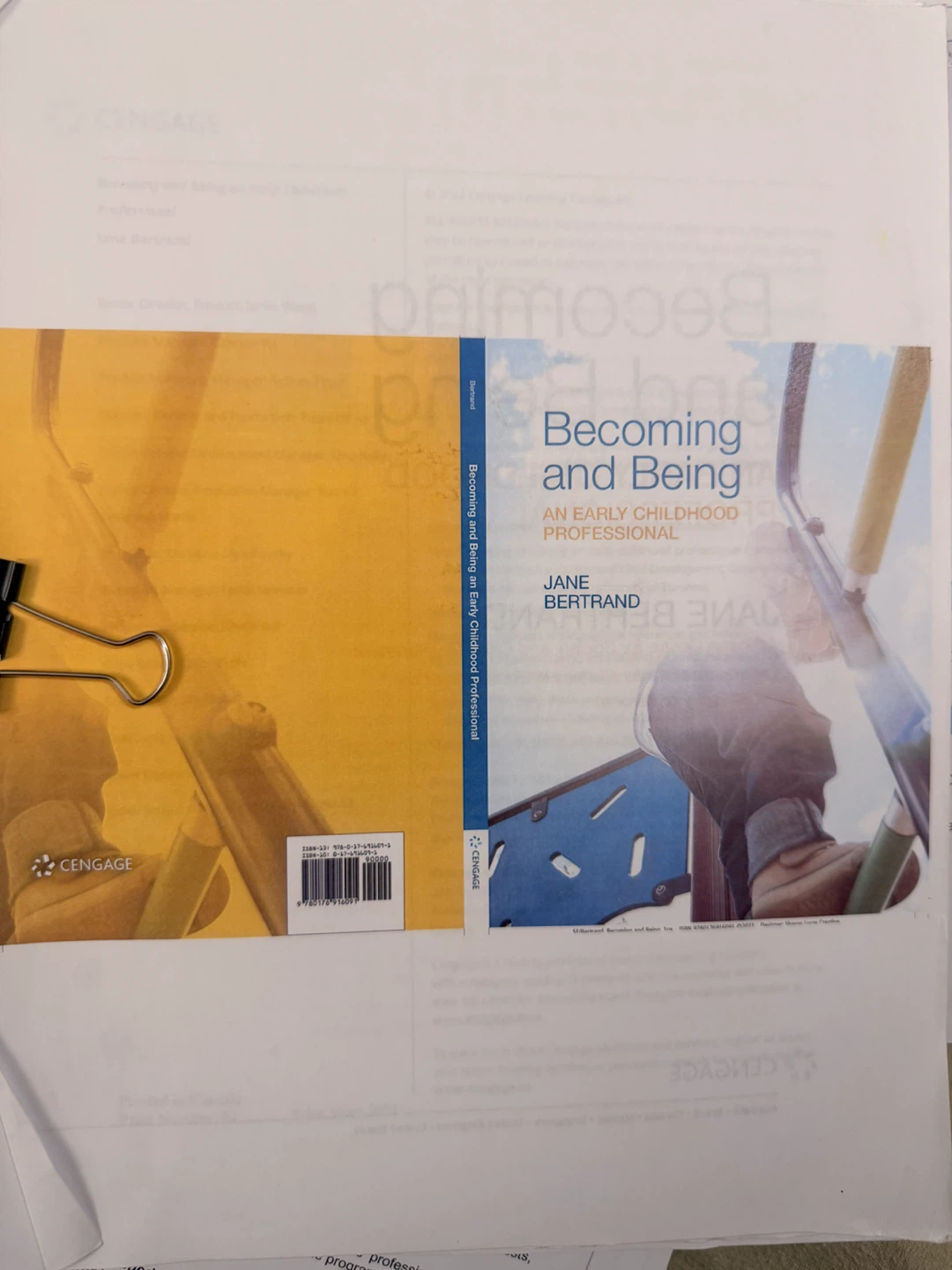 Becoming and Being: An Early Childhood Professional Textbook