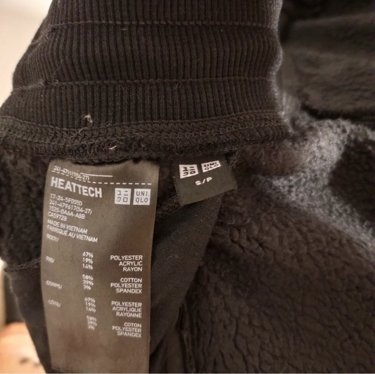 Uniqlo black joggers - photo 2