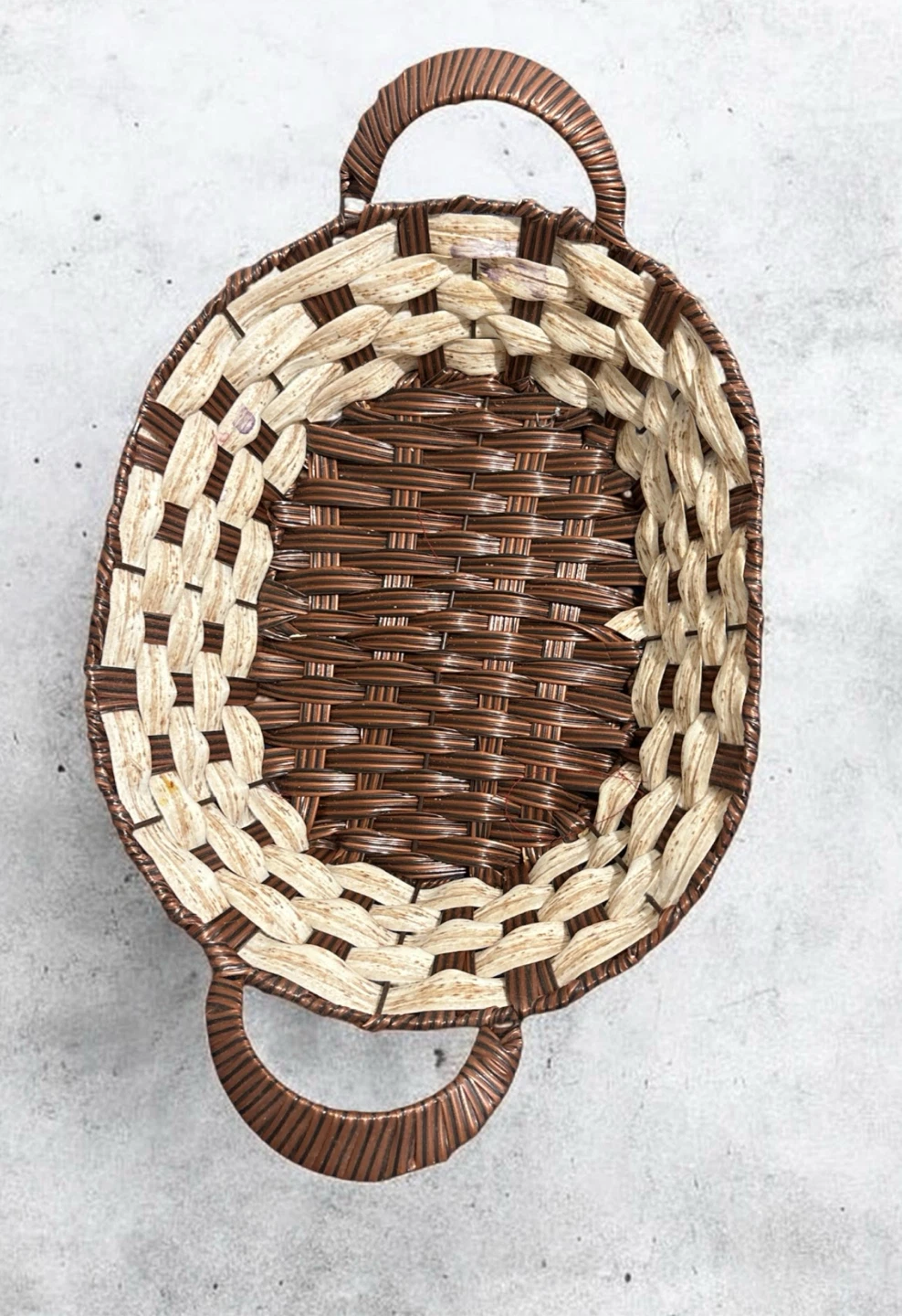 Woven Basket with Handles