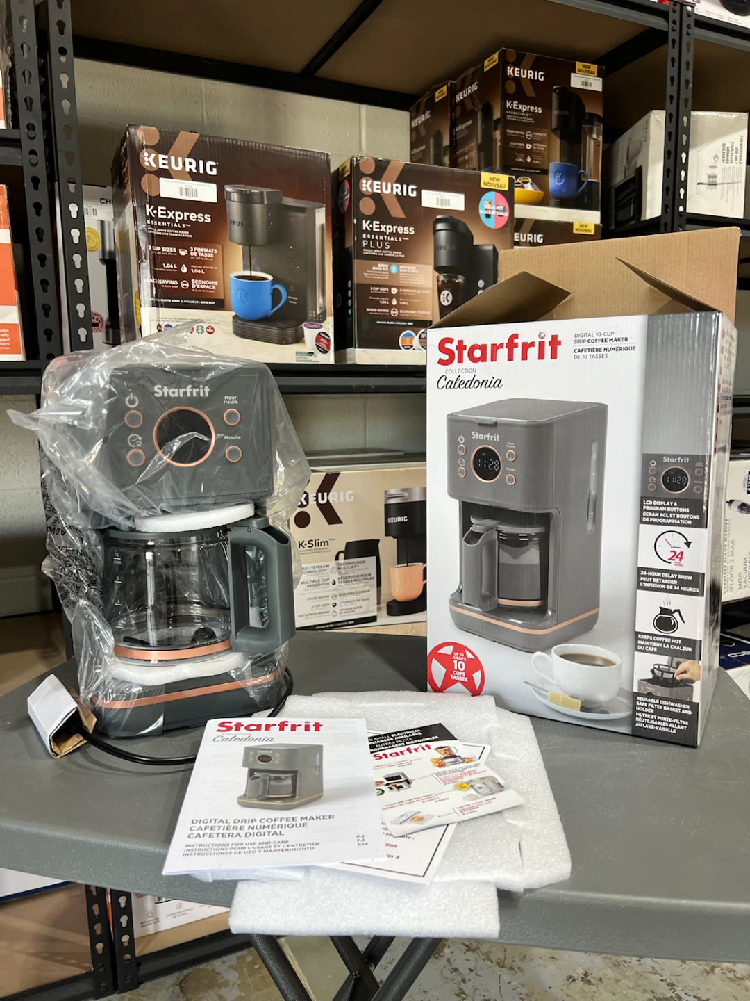 Starfrit 10-Cup Digital Drip Coffee Maker