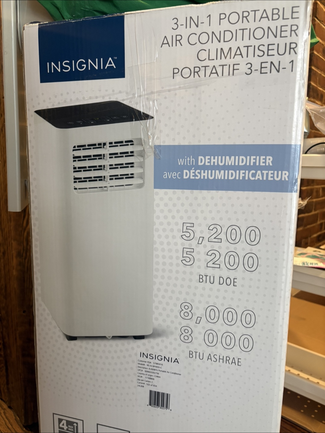 Insignia 3-in-1 Portable Air Conditioner with Dehumidifier - photo 3