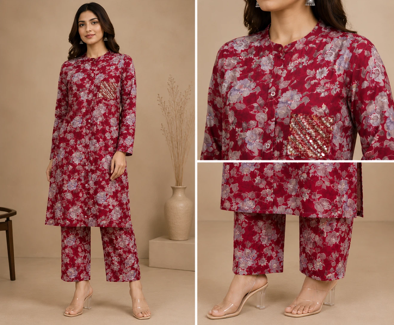 Floral Print Co ord Set