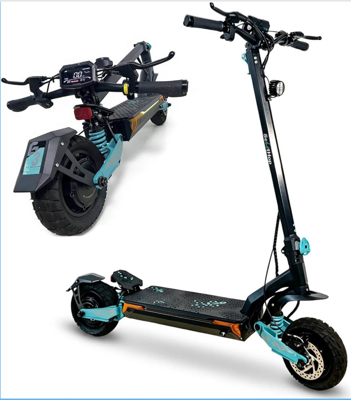 G3 Pro Dual Electic Scooter 1500W