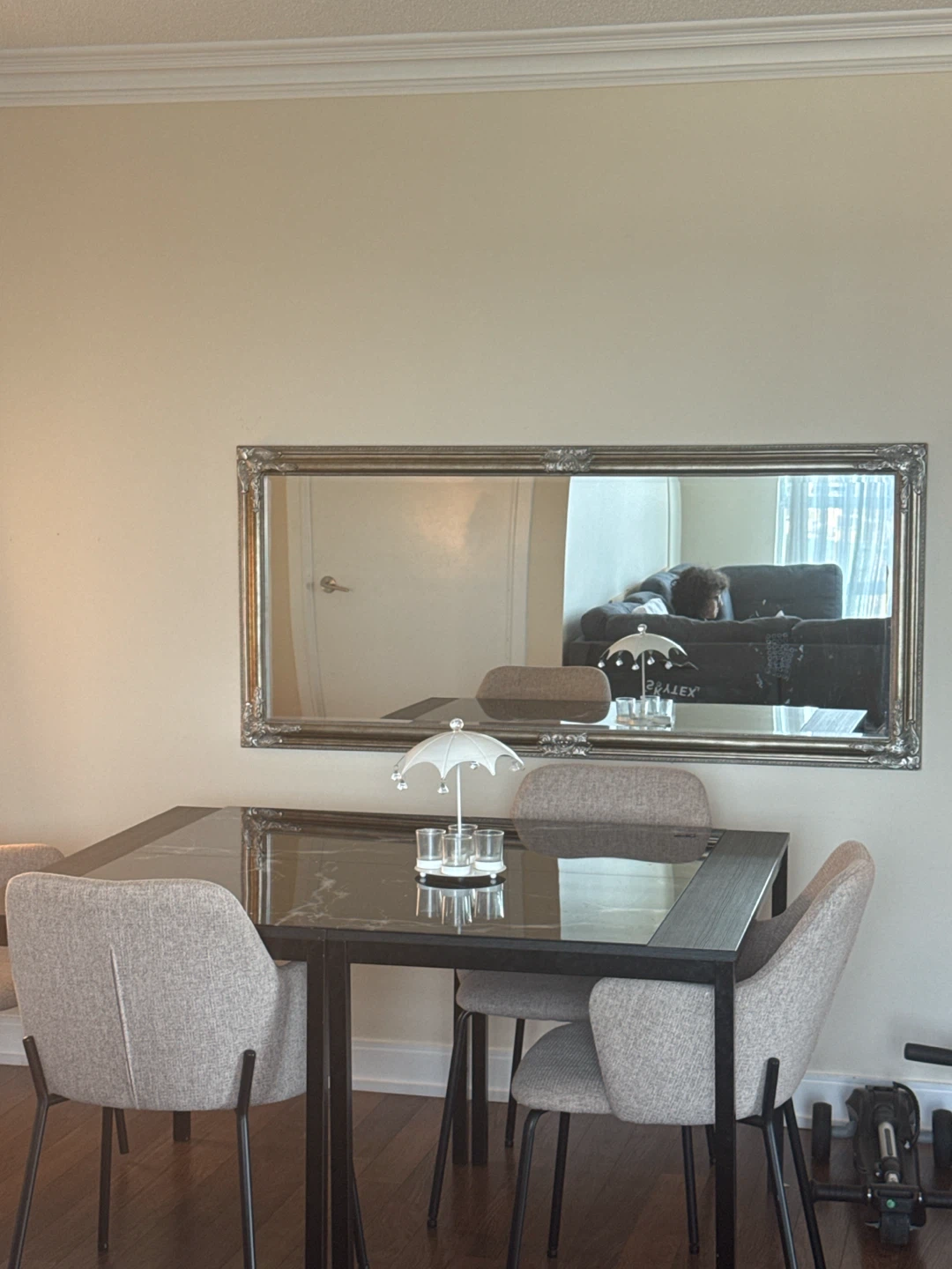 Dining Table Set with 4 Chairs