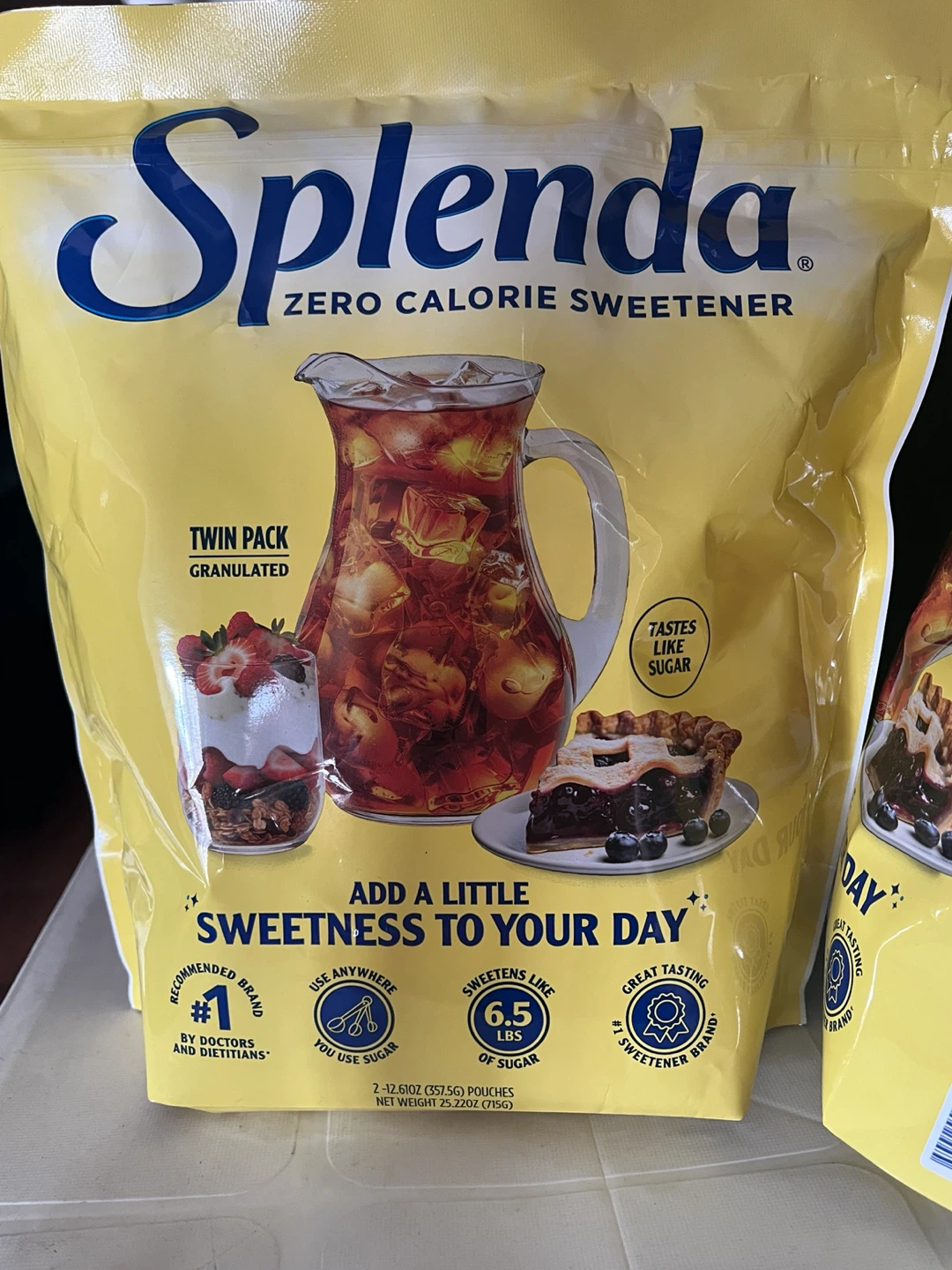 Splenda No Calorie Sweetener, Granulated Sugar Substitute. 4X - photo 2