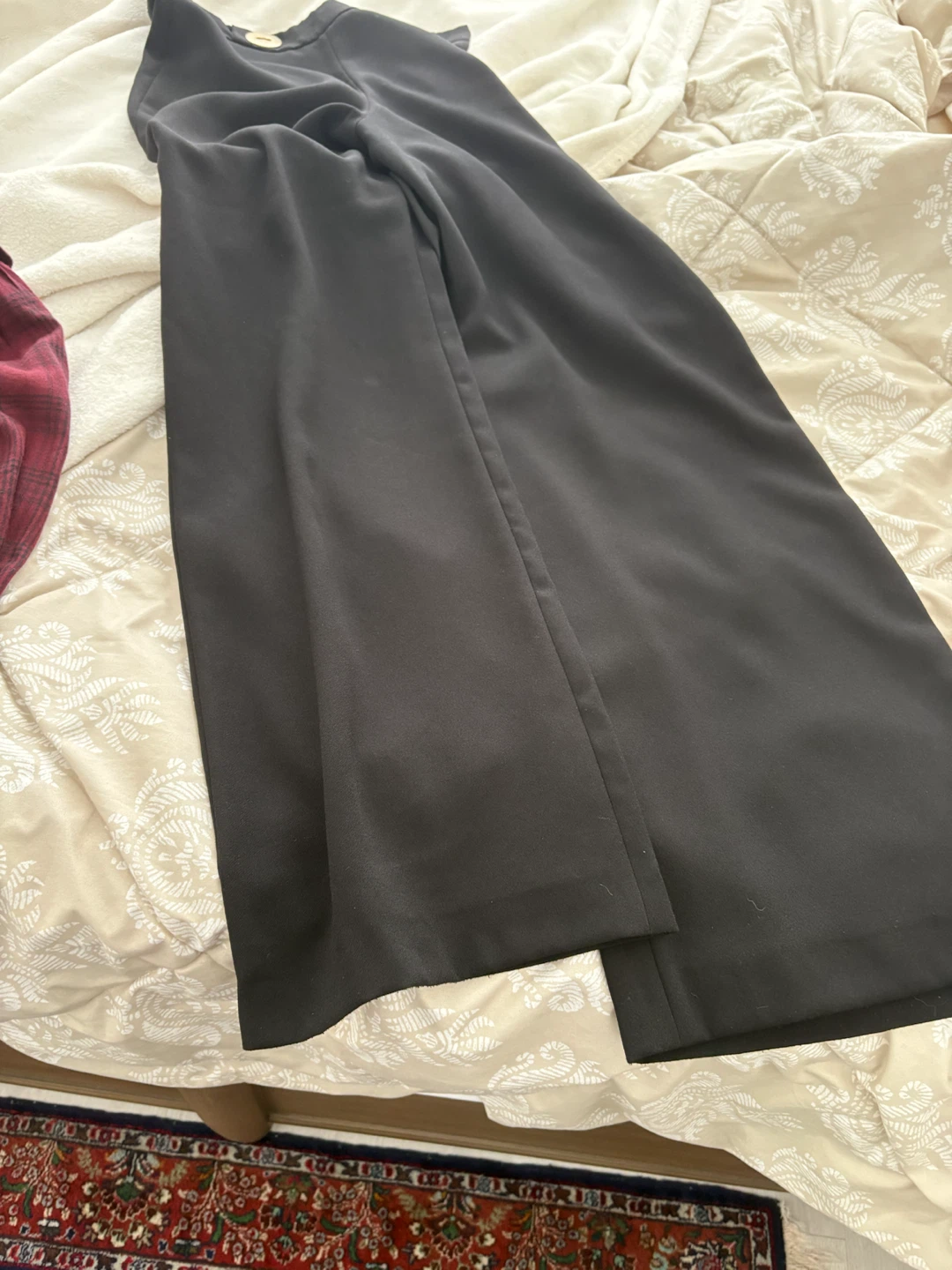 ZARA WOMAN Black Wide Leg Pants - photo 2