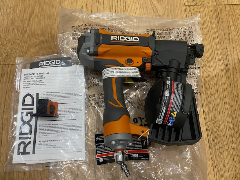 RIDGID 1-3/4 in. Roofing Coil Nailer - photo 2