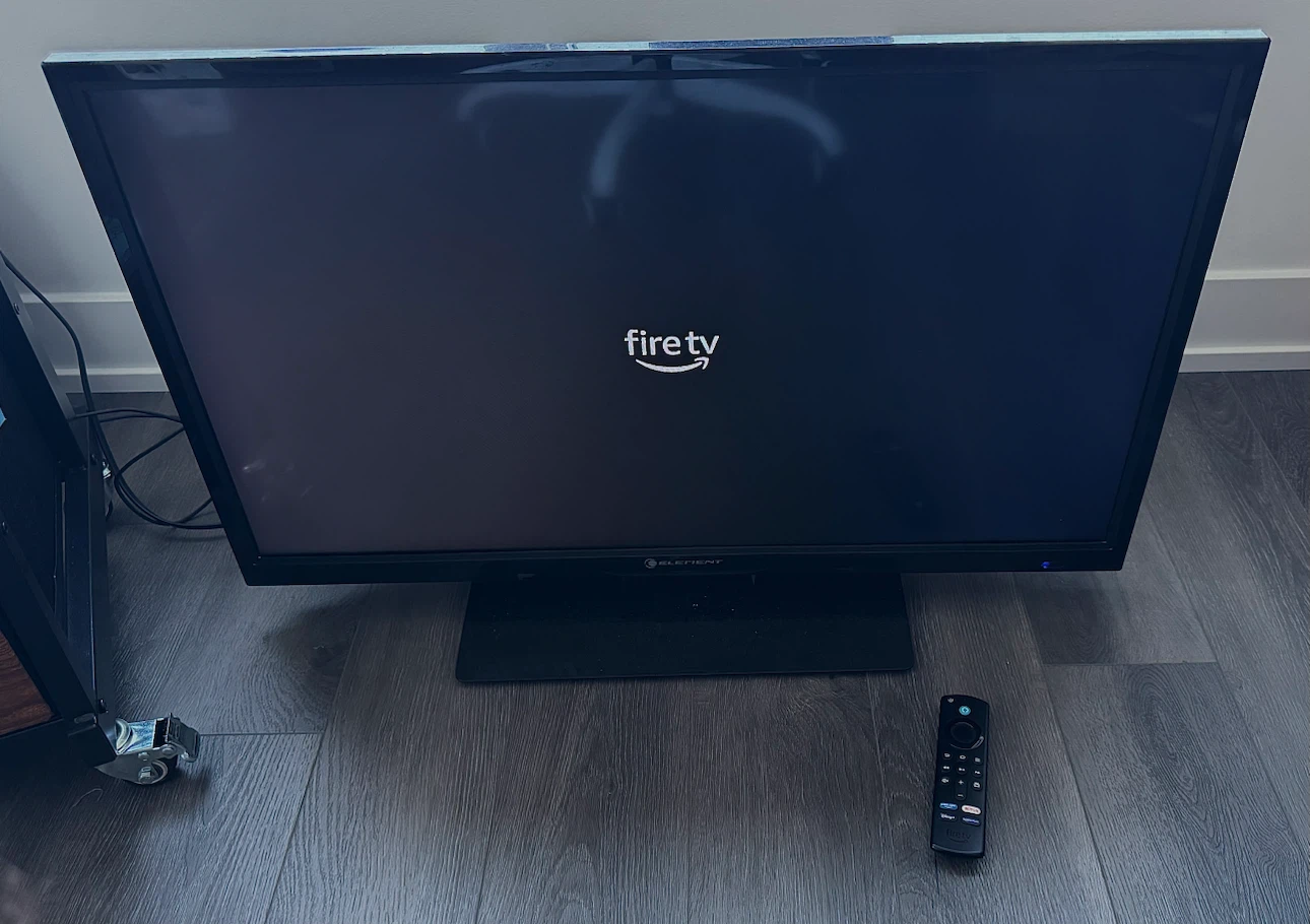 32” TV with Amazon Fire TV Stick (including remote)