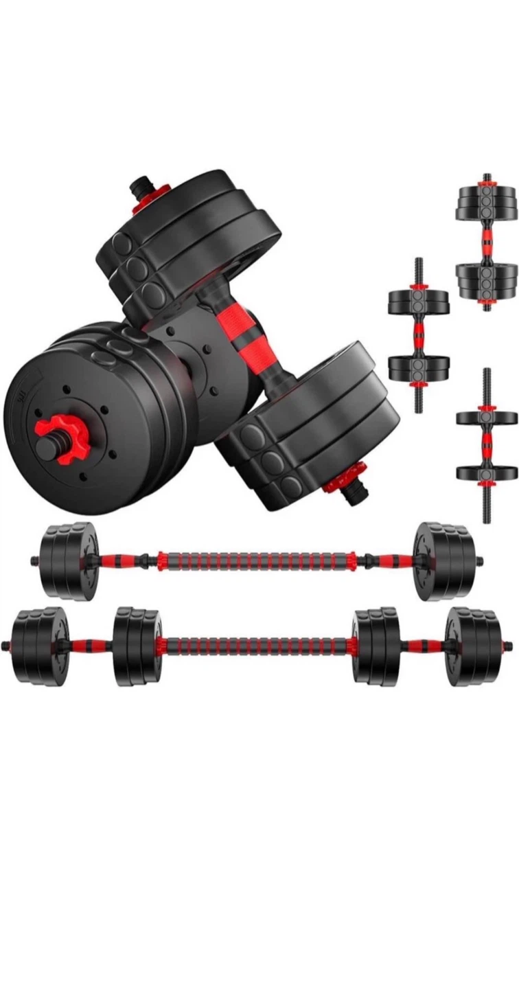 Adjustable Dumbbell and Barbell Set - photo 2