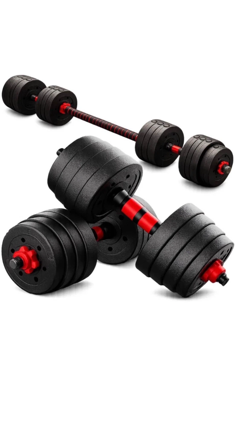 Adjustable Dumbbell and Barbell Set - photo 3