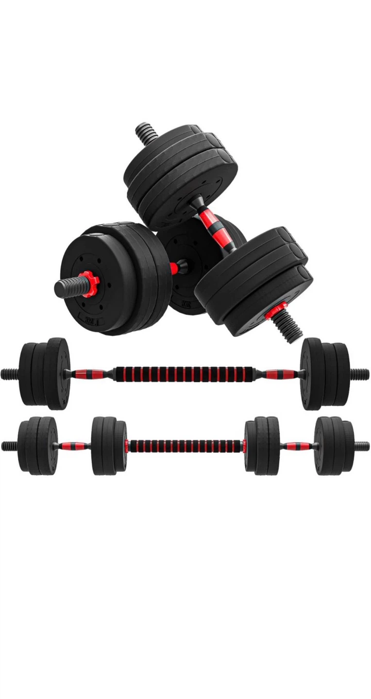 Adjustable Dumbbell and Barbell Set - photo 5