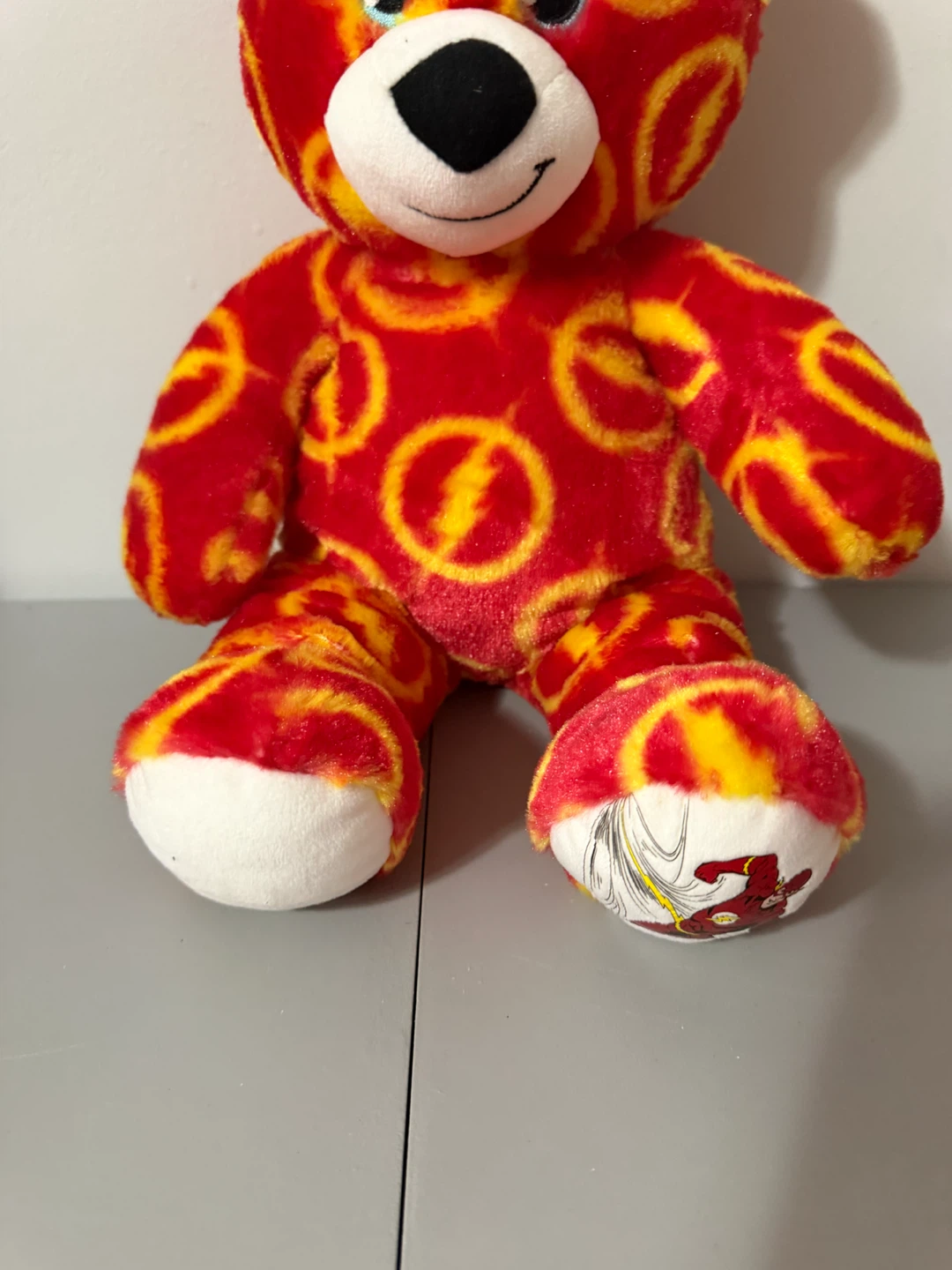 Build-A-Bear Flash Teddy Bear justice league 2018 - photo 3
