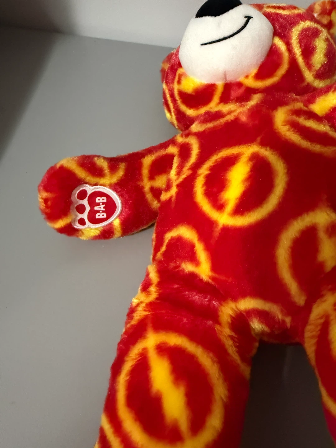 Build-A-Bear Flash Teddy Bear justice league 2018 - photo 4