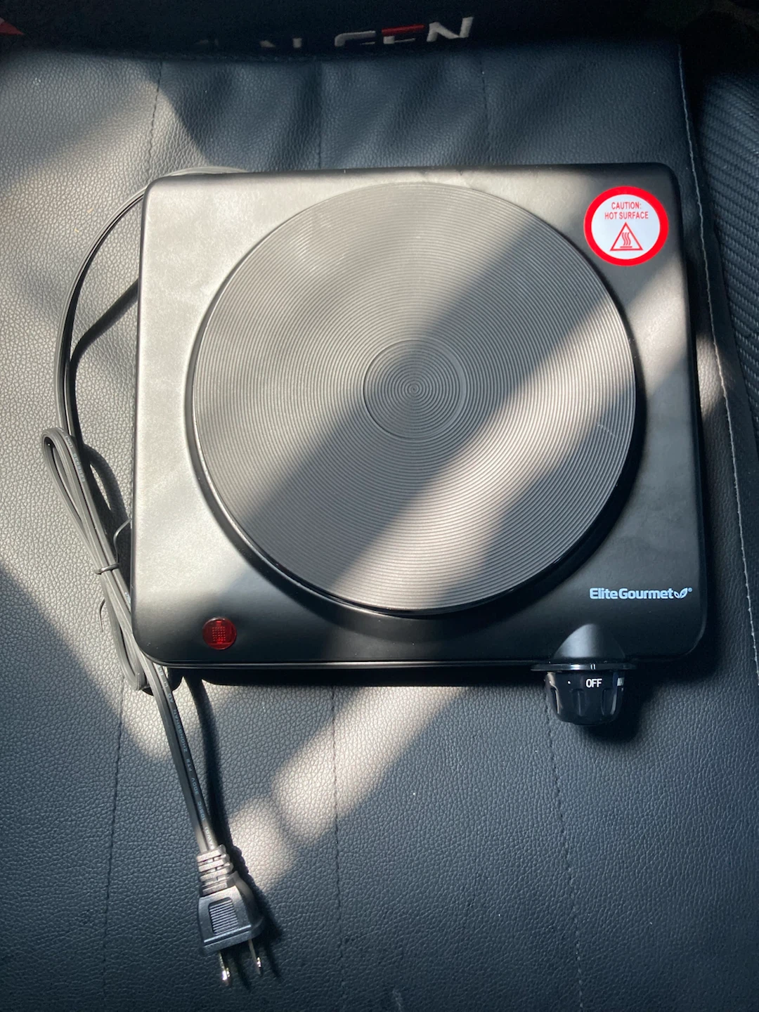 Elite Gourmet Electric Single Burner Hot Plate