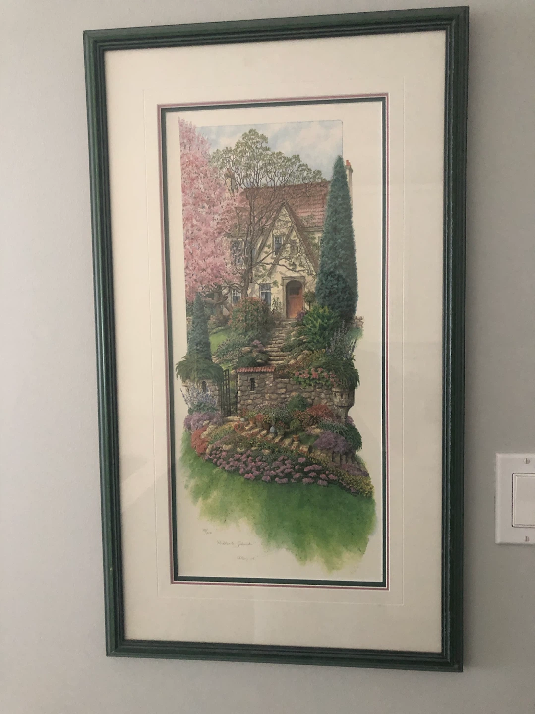 Signed & Numbered "Hillside Splendor" Art Print