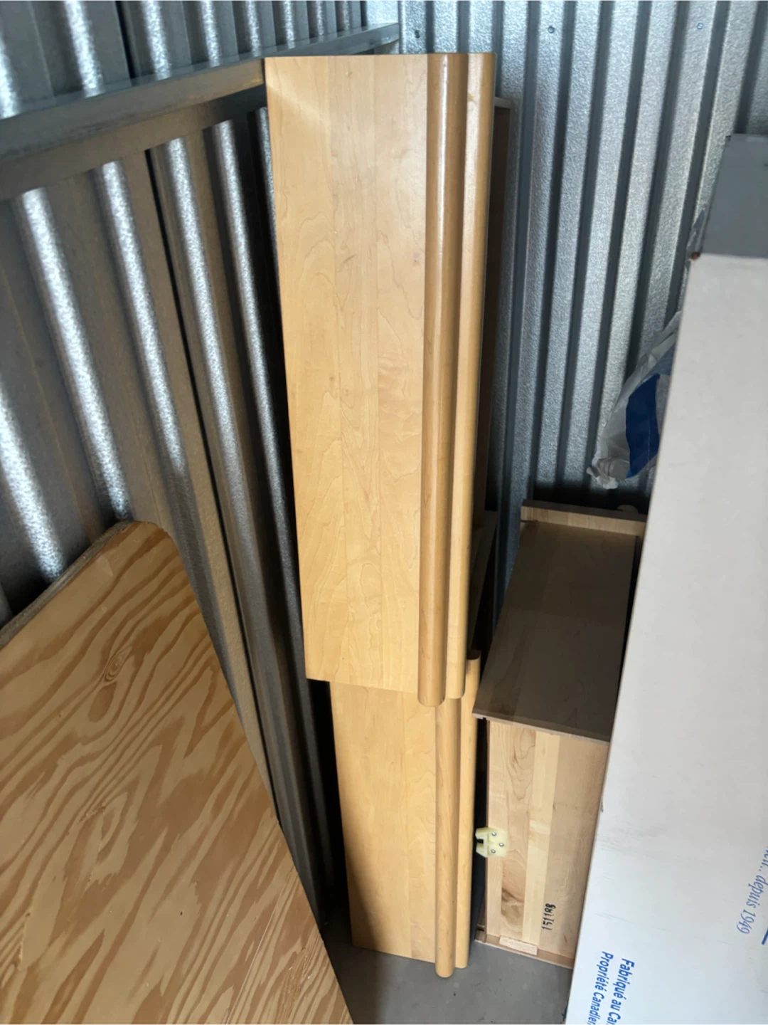 Wooden Bed Frame Headboard - Single Bed - photo 4