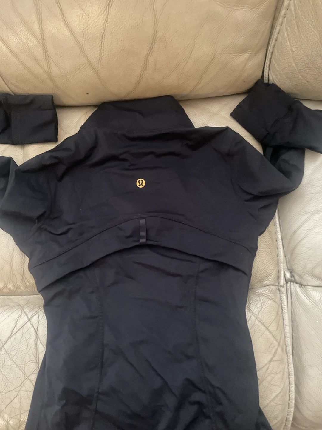 Lululemon Black and gold Jacket