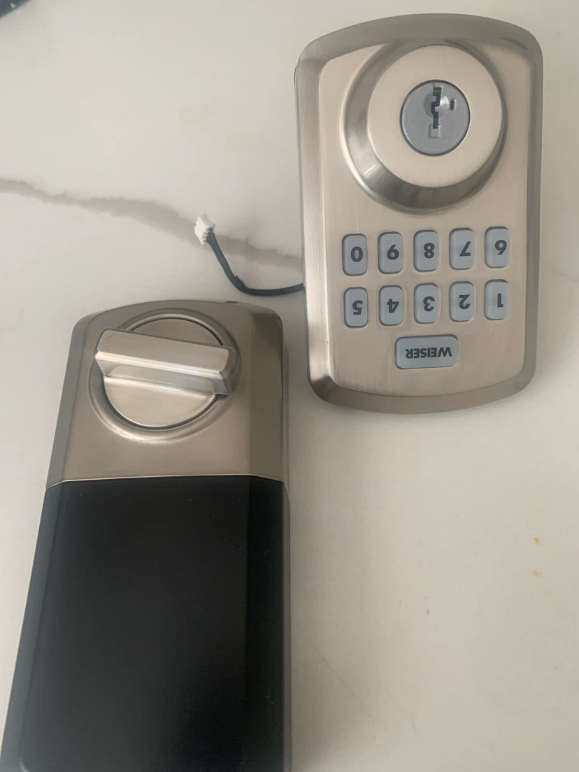 Weiser Powerbolt 3 Electronic Deadbolt Satin Nickel - photo 2