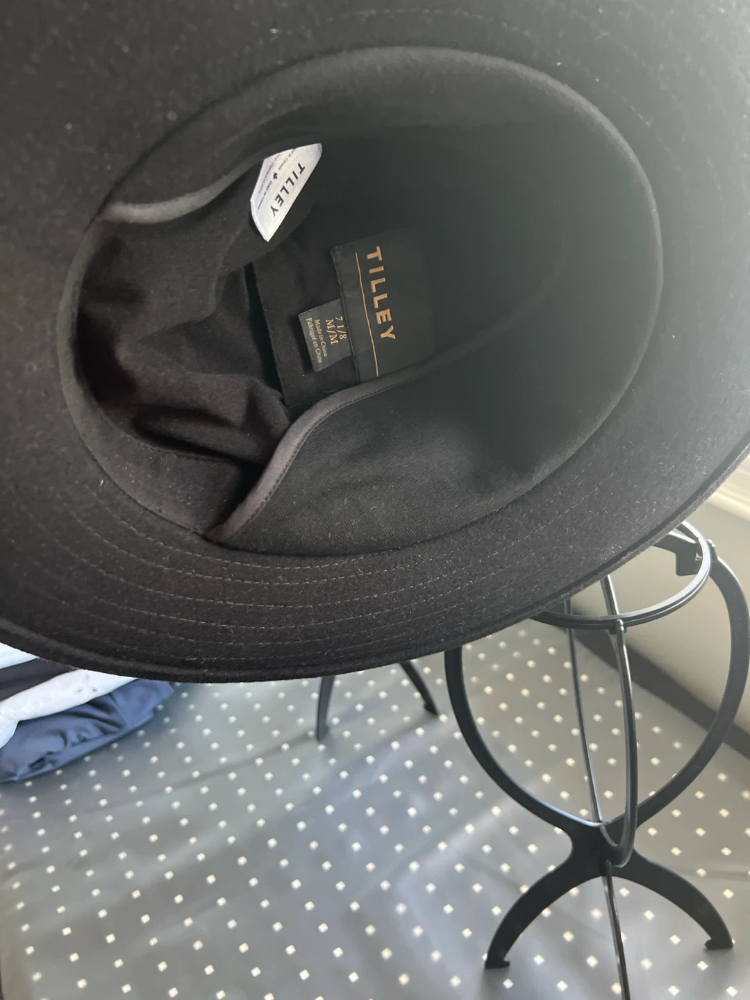 Tilley Black Fedora Hat - photo 4