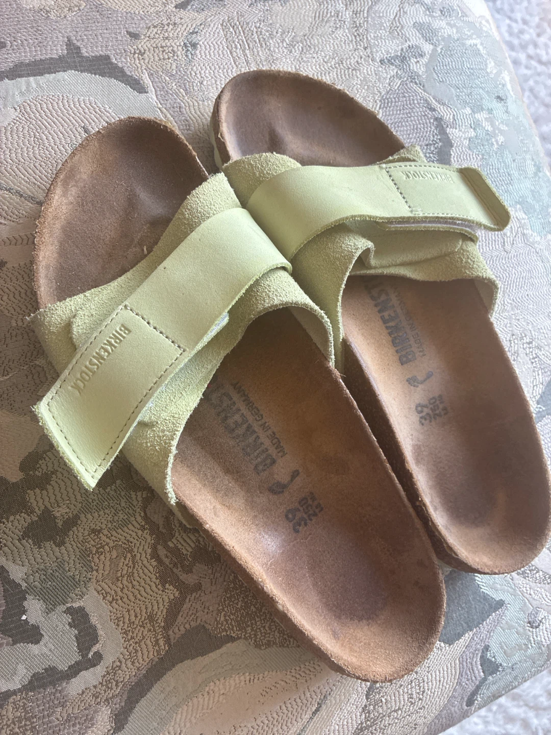 Birkenstock Arizona Sandals - Pale Green - Size 39 - photo 2