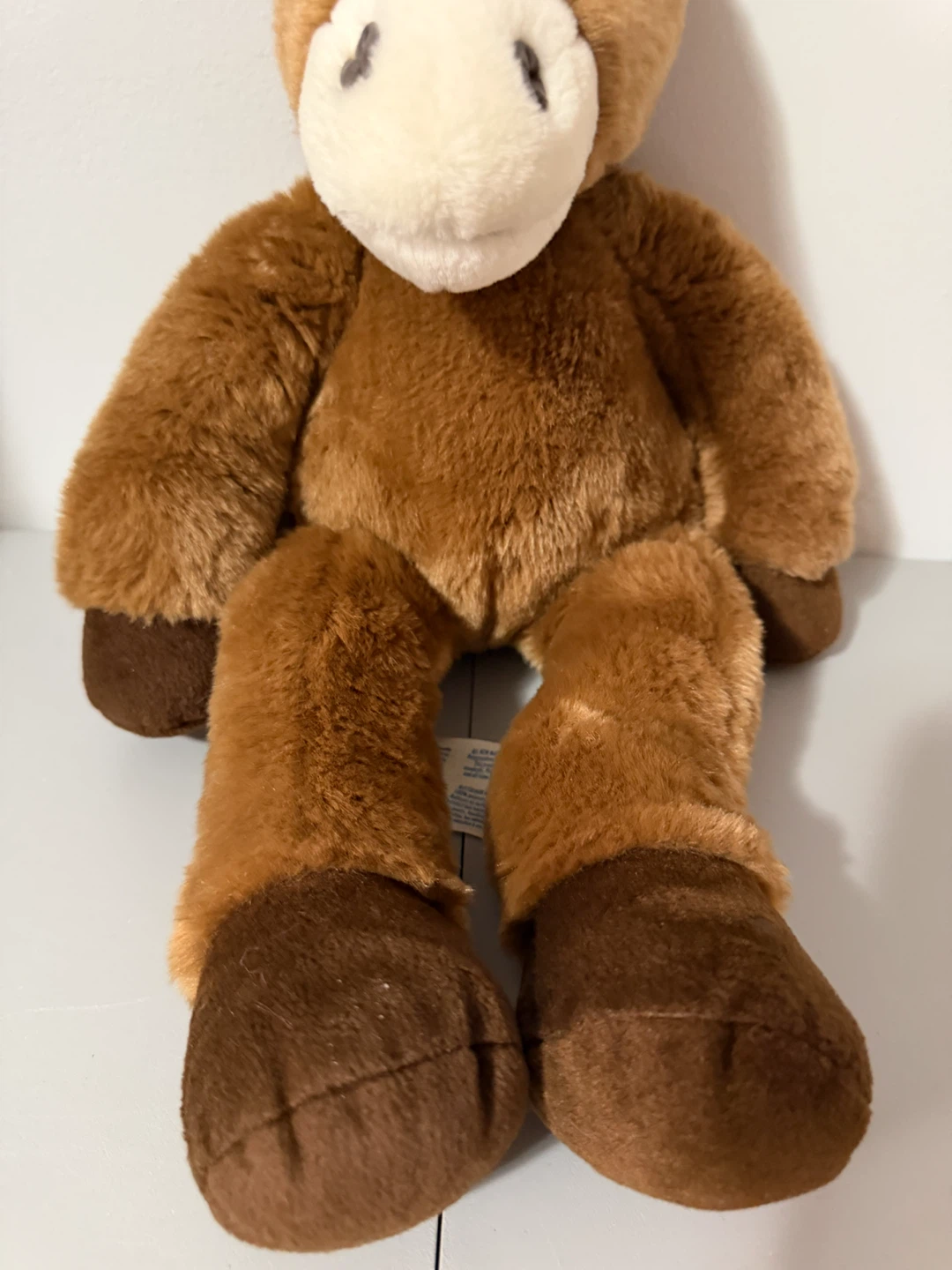 Build-A-Bear Workshop Brown Floppy Horse Pony Plush 18" Vintage - photo 4