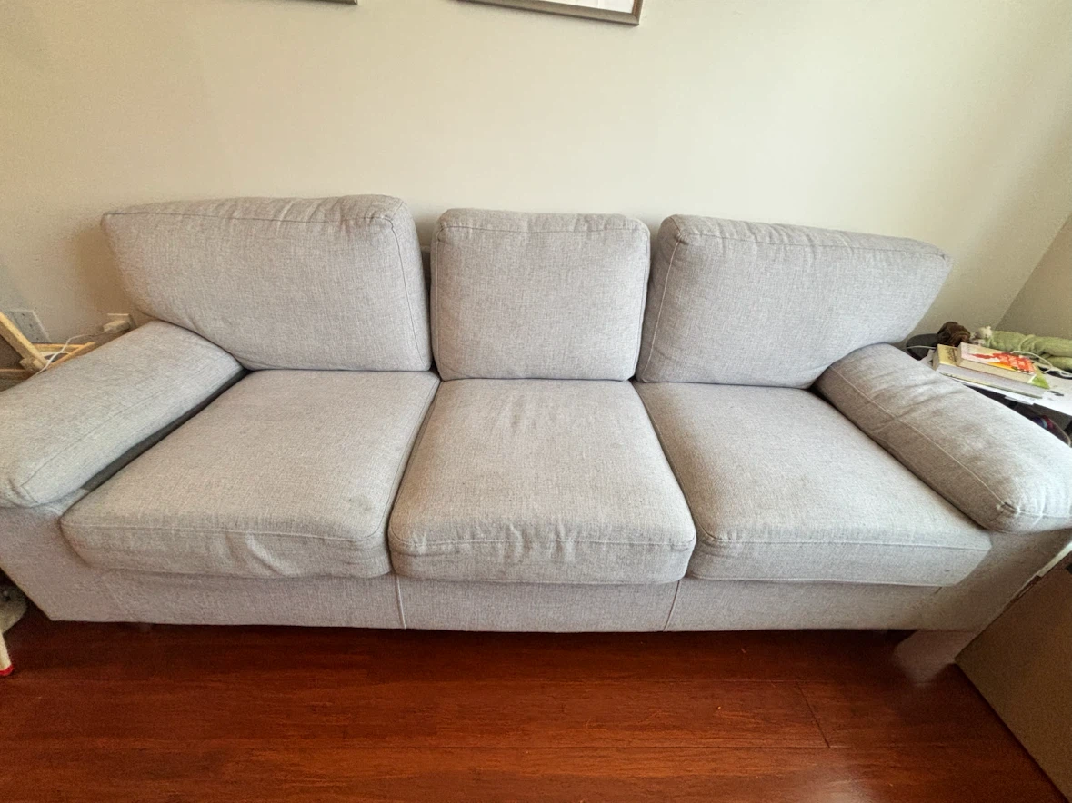 Light Grey Sofa (JYSK GEDVED Sofa) - photo 2