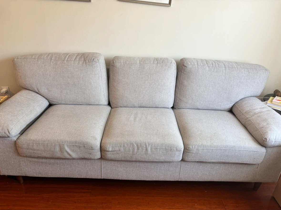 Light Grey Sofa (JYSK GEDVED Sofa) - photo 3