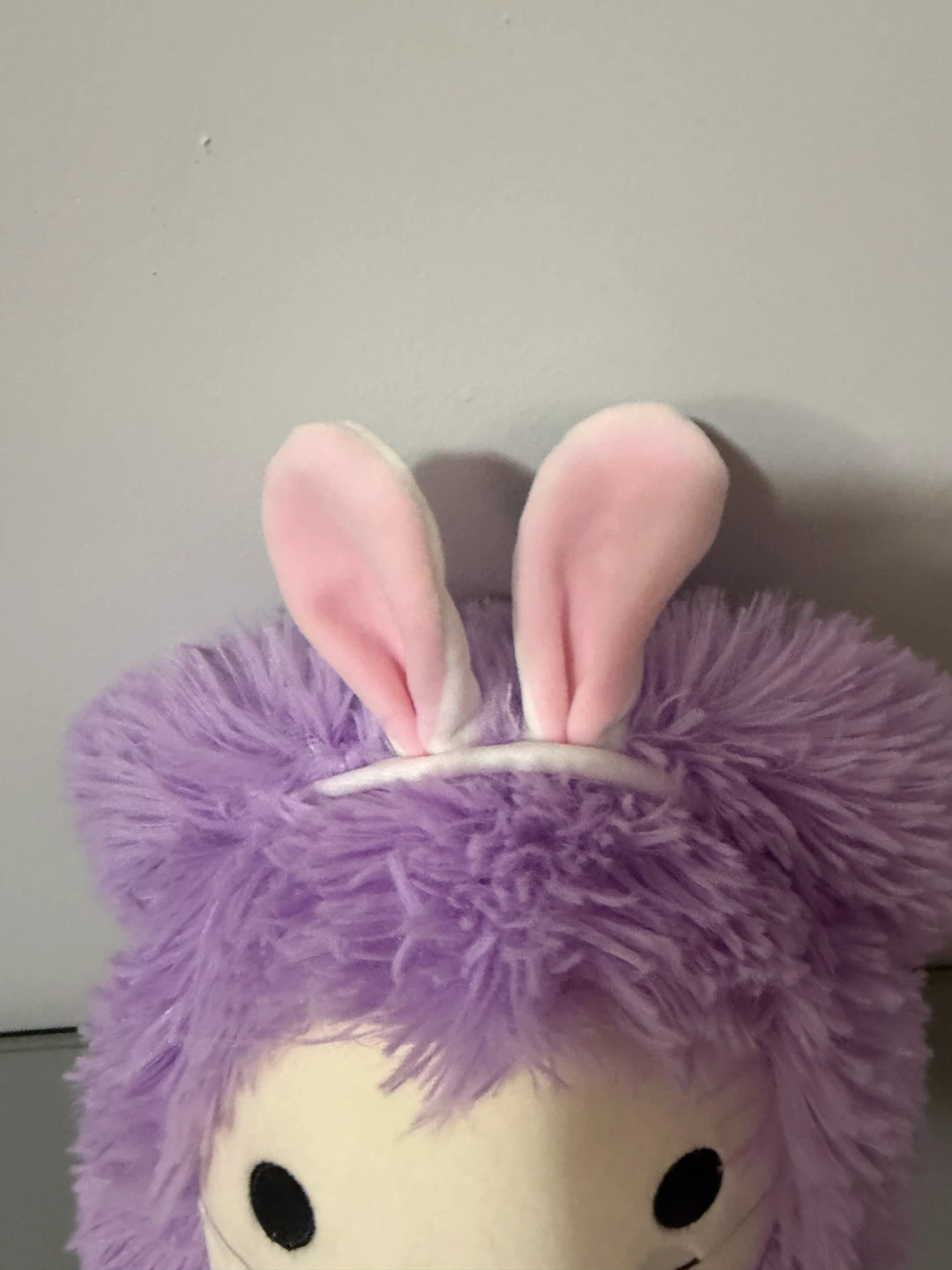 Squishmallows Dilka Lavender Bigfoot Bunny Ears Easter Plush 8" - photo 5