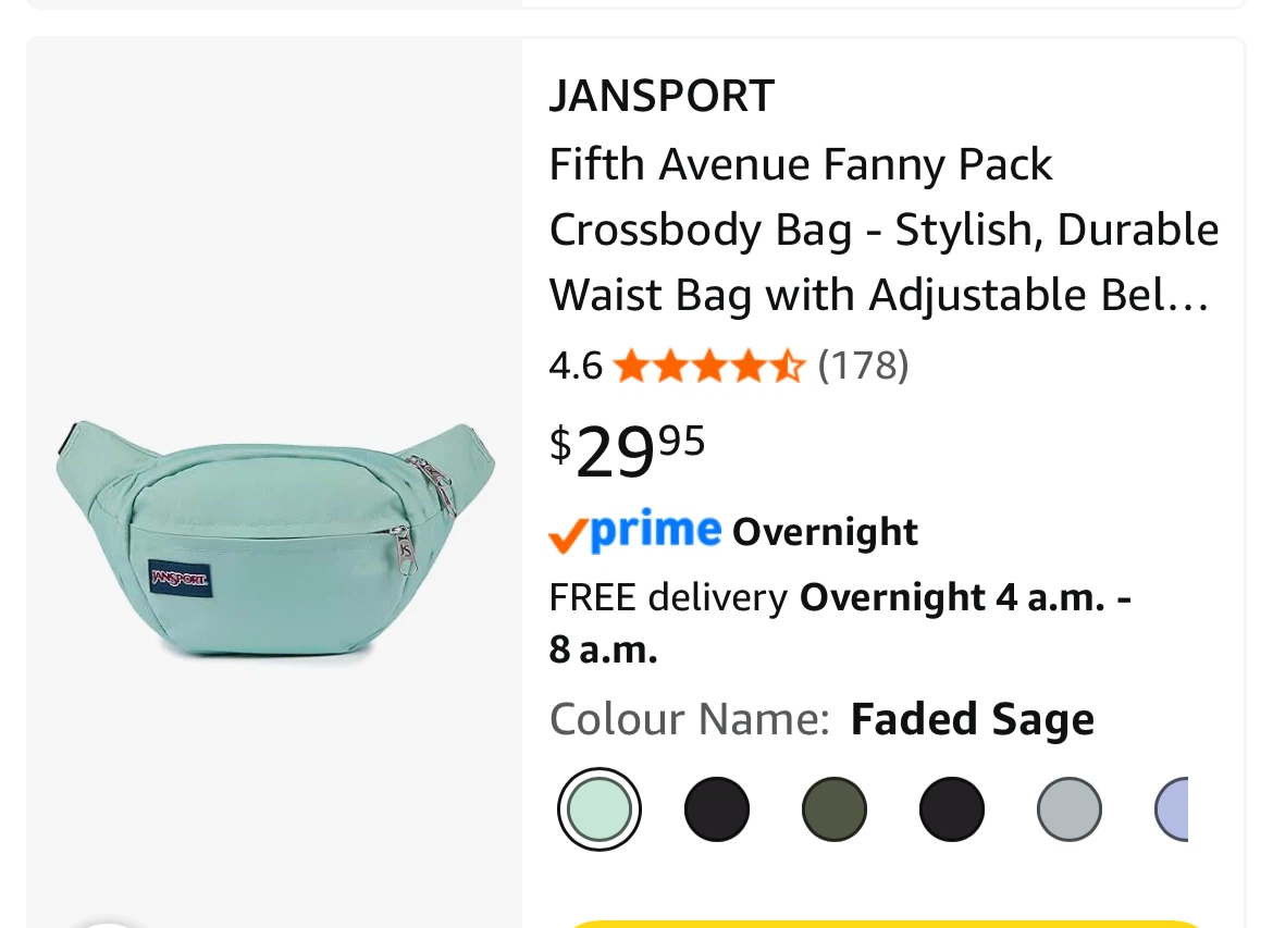 Jansport Fifth Avenue Fanny Pack - photo 3