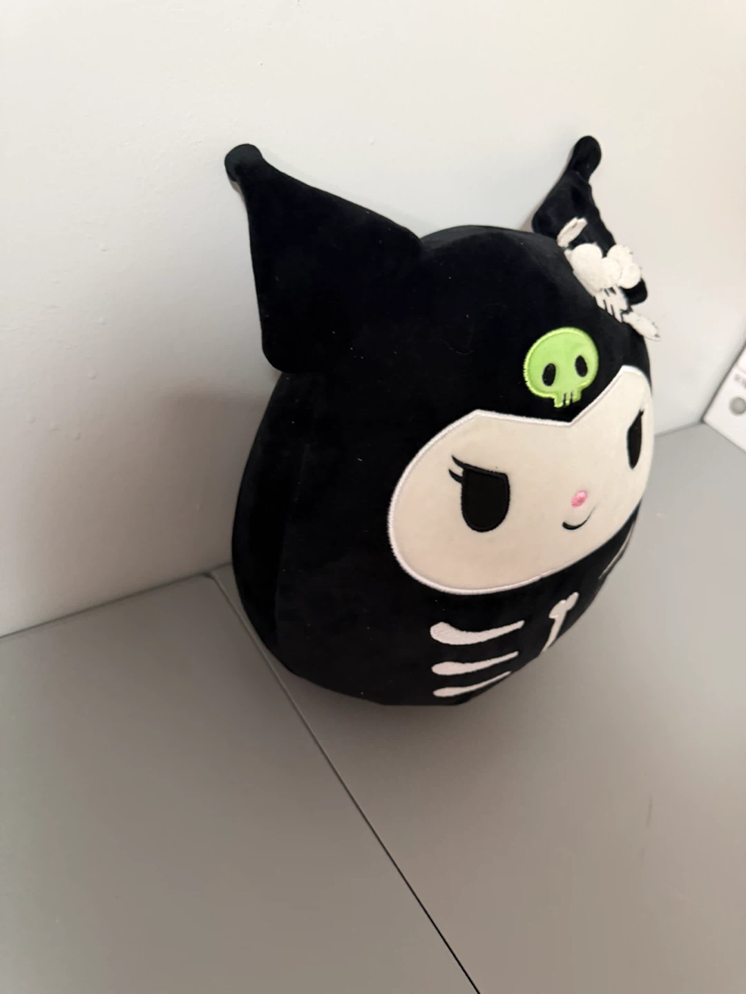 Squishmallows 8" Sanrio Halloween Skeleton Kuromi Plush - photo 2