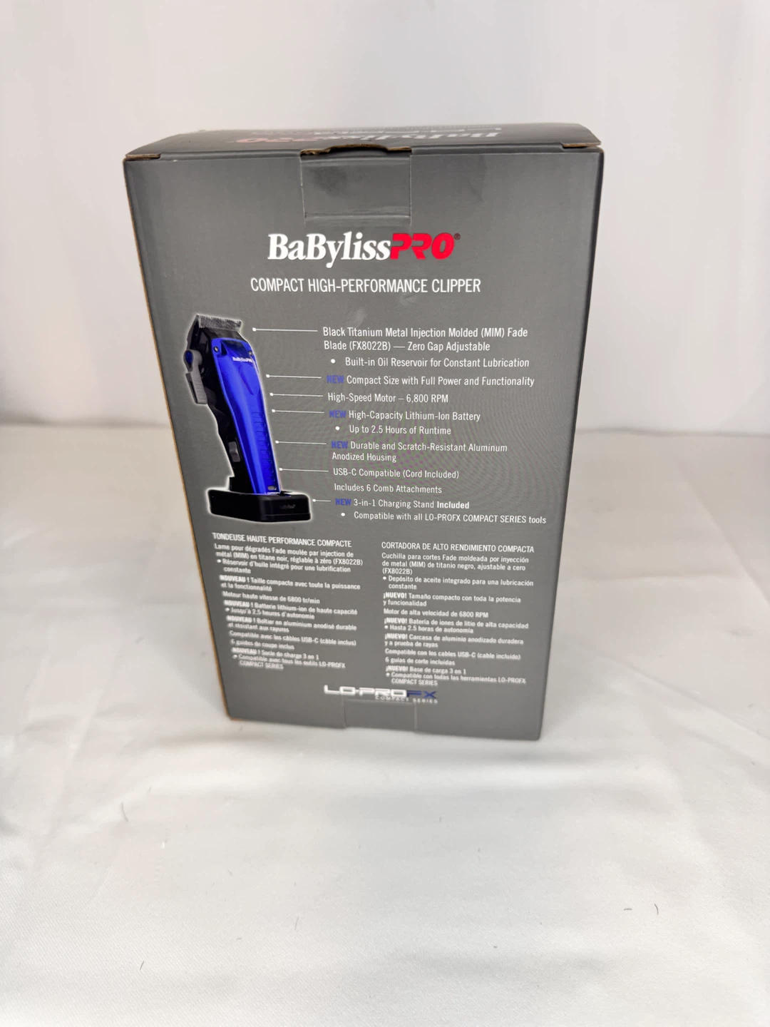 BaBylissPRO Lo-Pro FX Compact High-Performance Clipper - photo 4